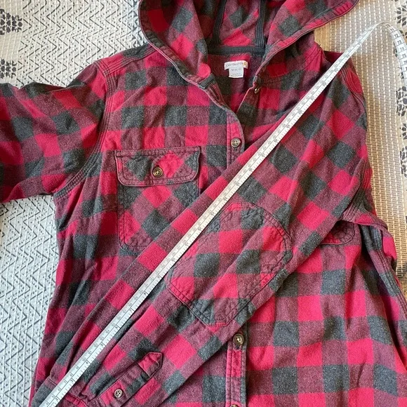 Hooded Carhartt Flannel - Picture 2 of 5